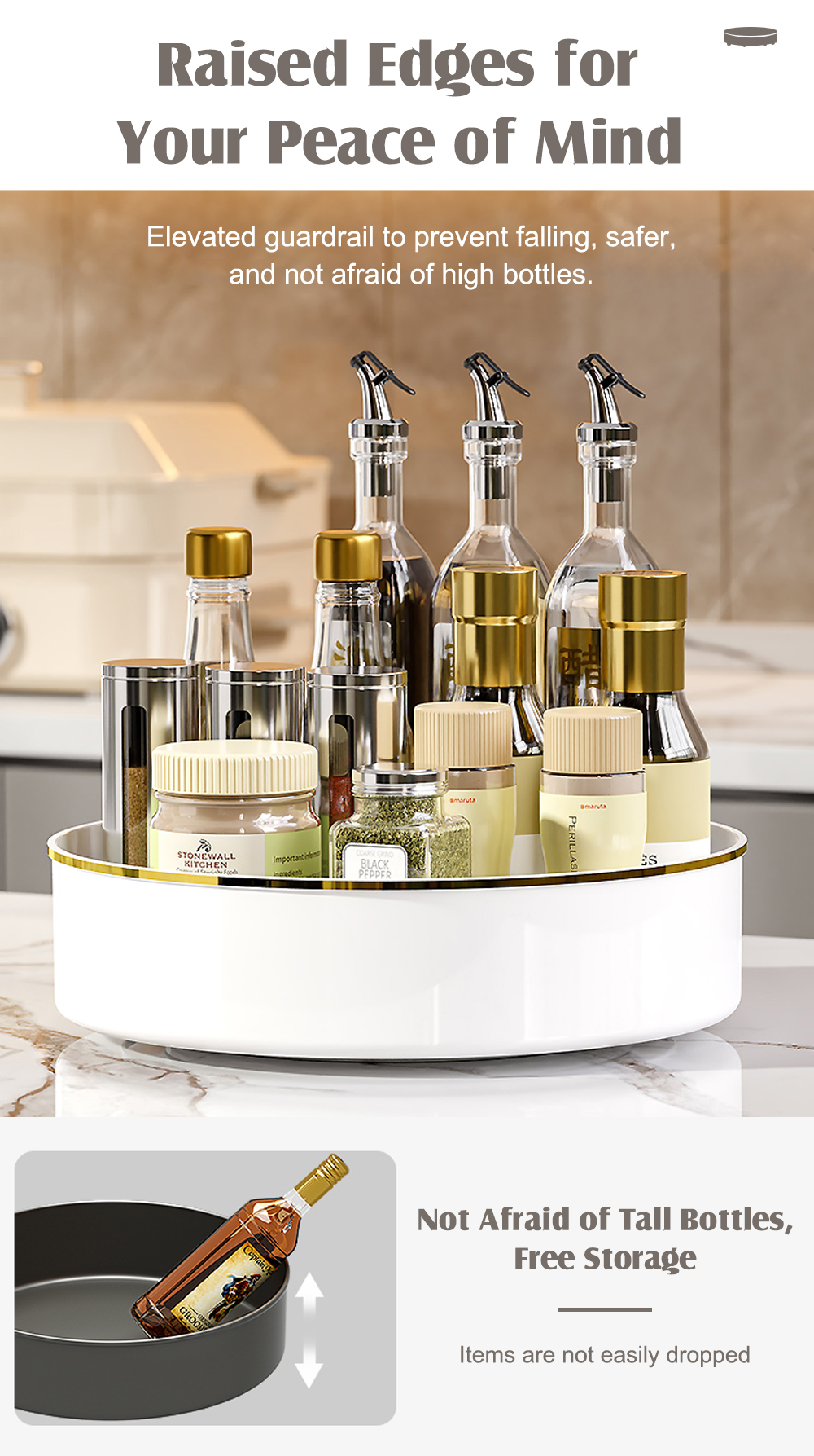 Multifunctional Rotating Storage Tray-5